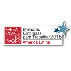 Selo Great Place to Work América Latina 2015